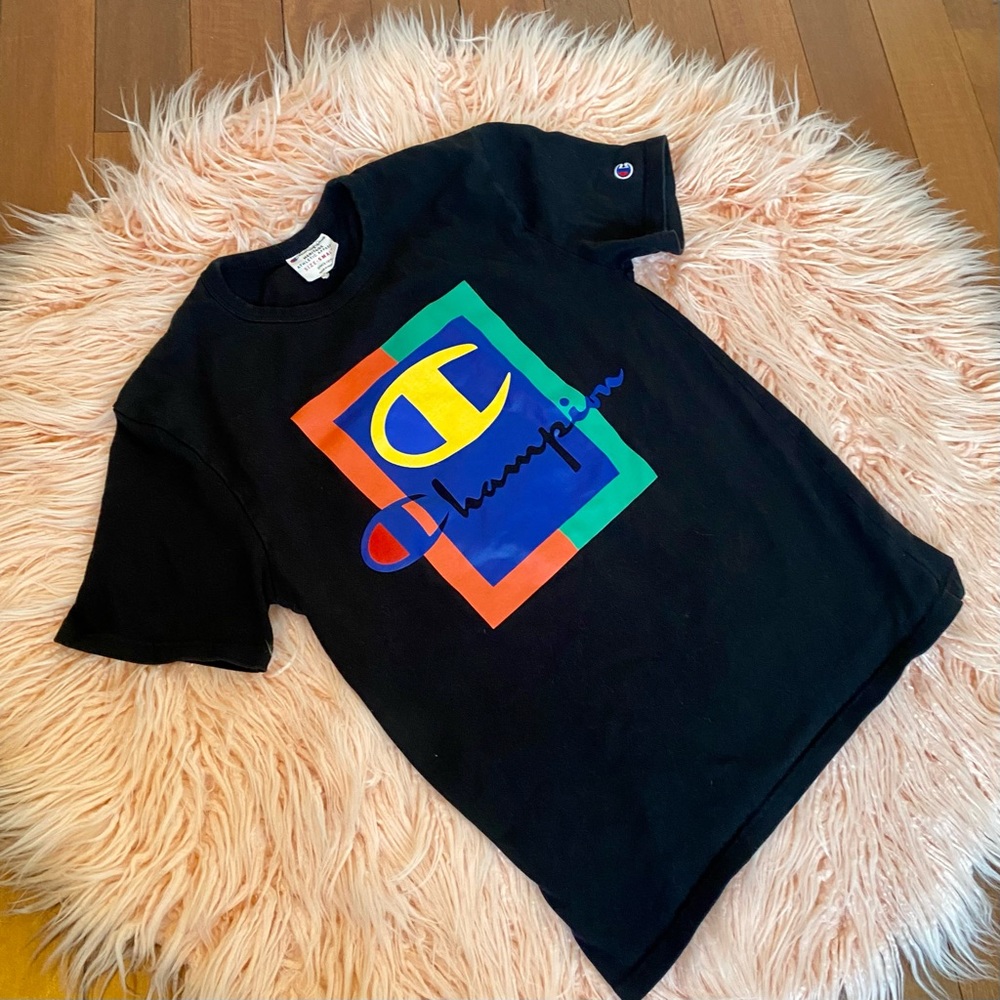 Champion Tee Black